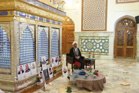 تصاویر /  مراسم جزء خوانی قرآن در آستان امامزاده نرمی اصفهان