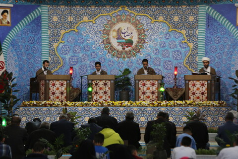 تصاویر /  مراسم جزء خوانی قرآن در آستان امامزاده نرمی اصفهان