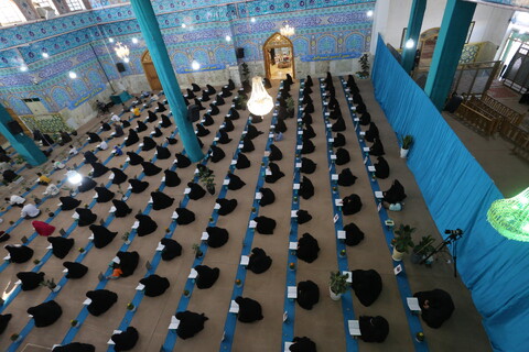 تصاویر /  مراسم جزء خوانی قرآن در آستان امامزاده نرمی اصفهان