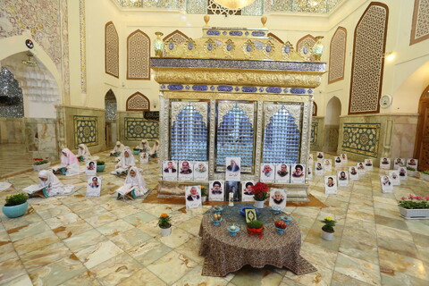 تصاویر /  مراسم جزء خوانی قرآن در آستان امامزاده نرمی اصفهان