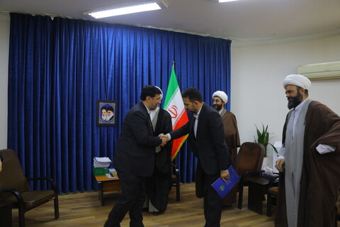 تصاویر / دیدارهای نوروزی با مدیر حوزه های علمیه سراسر کشور