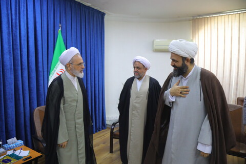 تصاویر / دیدارهای نوروزی با مدیر حوزه های علمیه سراسر کشور