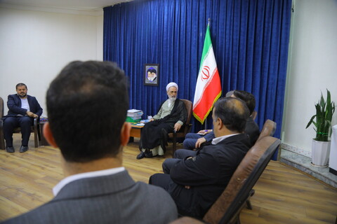 تصاویر / دیدارهای نوروزی با مدیر حوزه های علمیه سراسر کشور