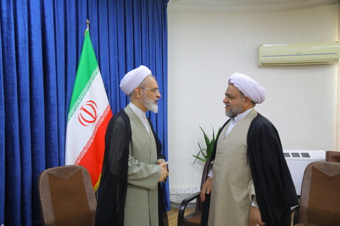 تصاویر / دیدارهای نوروزی با مدیر حوزه های علمیه سراسر کشور