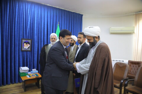 تصاویر / دیدارهای نوروزی با مدیر حوزه های علمیه سراسر کشور