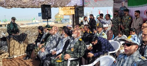 مشترک شناورهای بسیج دریایی در اروند رود خوزستان