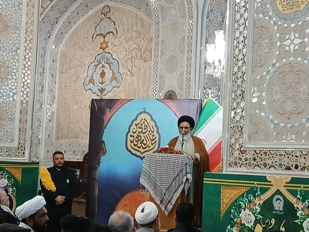 همایش بین المللی حی علی القدس در حرم مطهر رضوی