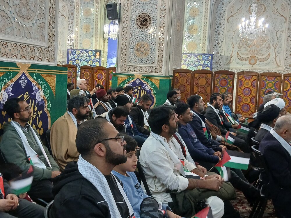همایش بین المللی حی علی القدس در حرم مطهر رضوی