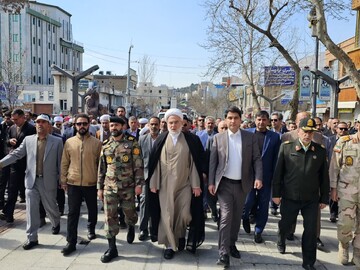 تصاویر/ آغاز راهپیمایی روز جهانی قدس در سنندج