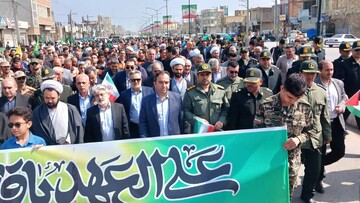 تصاویر/ راهپیمایی روز قدس مردم اصلاندوز