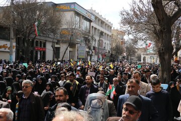 تصاویر/ راهپیمایی روز قدس در اردبیل