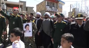 فیلم | راهپیمایی روز جهانی قدس در چگنی