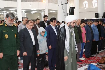 تصاویر/ نماز جمعه شهرستان نظرآباد