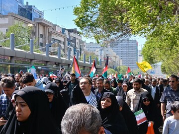 تصاویر/ راهپیمایی روز جهانی قدس در مشهد مقدس