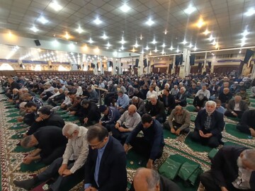 نمازجمعه امروز بندر بوشهر به روایت تصاویر