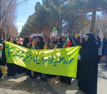 فیلم|حضور پرشور مردم شهرستان آشتیان در راهپیمایی روز قدس