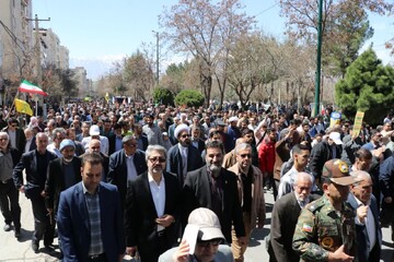 تصاویر/ راهپیمایی روز جهانی قدس در بروجرد