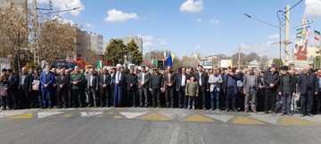 قدردانی مسئولان شهرستان اسکو از حضور مردم در راهپیمایی روز قدس