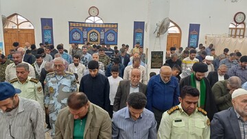 نماز جمعه بندرریگ به روایت تصویر