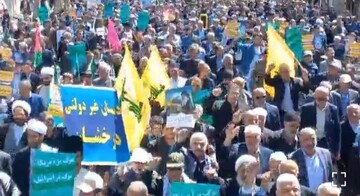 فیلم| راهپیمایی روز جهانی قدس در الیگودرز