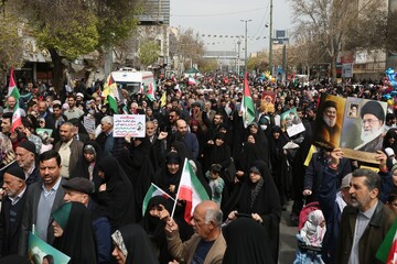 تقدیر شورای هماهنگی تبلیغات اسلامی قزوین از حضور حماسی مردم در راهپیمایی روز قدس