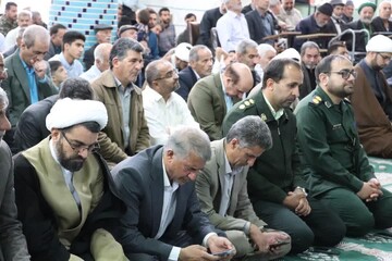 تصاویر/ نمازجمعه شهرستان انار