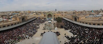 تصاویر / اقامه نماز جمعه در قزوین