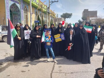 کلیپ | حضور پر شور مردم ولایت مدار زرندیه در راهپیمایی روز قدس