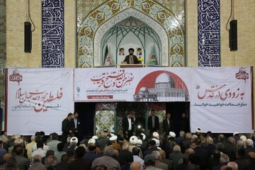 تصاویر/ اقامه نماز جمعه شهرستان زنجان