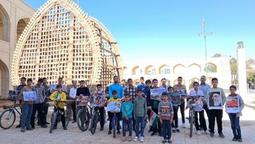  پنجمین کاروان شمارش معکوس نوجوانان اشکذری برای رژیم کودک‌کش برگزار شد