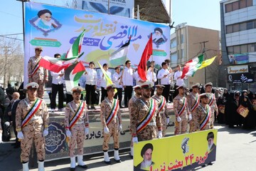 قدردانی استاندار لرستان از حضور حماسی مردم در راهپیمایی روز جهانی قدس