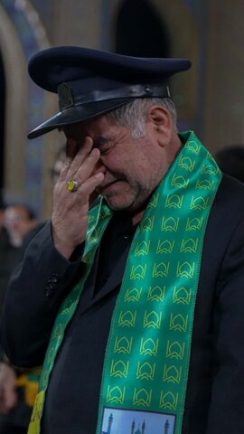 تصاویر/آیین خطبه‌ خوانی و شمع‌ گردانی در حرم مطهر حضرت محمد هلال بن علی(ع)