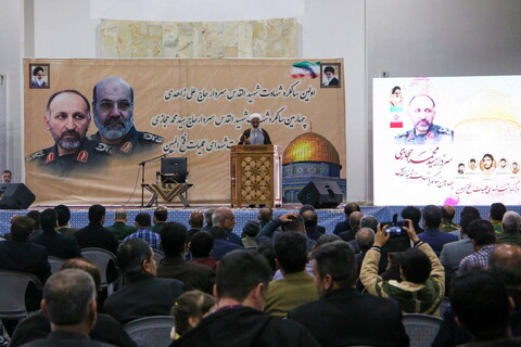 تصاویر / مراسم سالگرد شهادت سرداران شهید زاهدی و حجازی در اصفهان