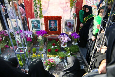 تصاویر / مراسم سالگرد شهادت سرداران شهید زاهدی و حجازی در اصفهان