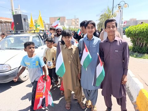 راهپیمایی شهرستان جازموریان