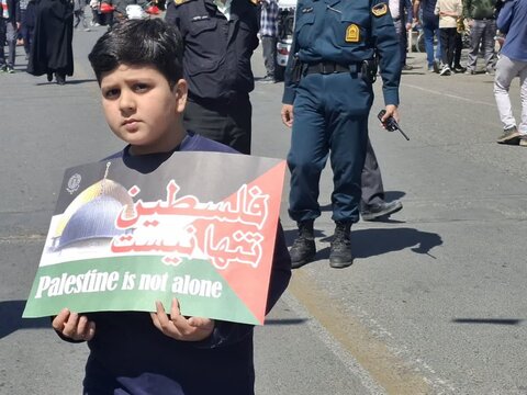 تصاویر/ حضور پرشور مردم کاشان در راهپیمایی روز جهانی قدس