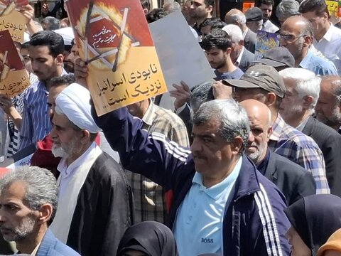 تصاویر/ حضور پرشور مردم کاشان در راهپیمایی روز جهانی قدس