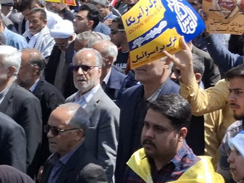 تصاویر/ حضور پرشور مردم کاشان در راهپیمایی روز جهانی قدس