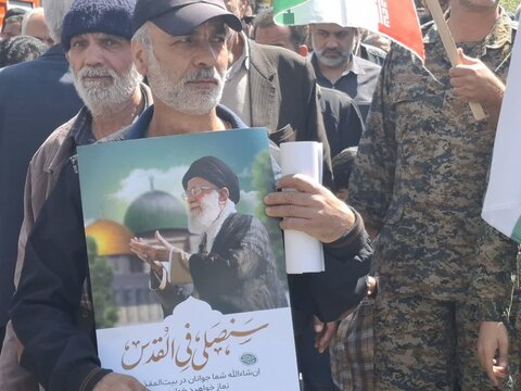 تصاویر/ حضور پرشور مردم کاشان در راهپیمایی روز جهانی قدس