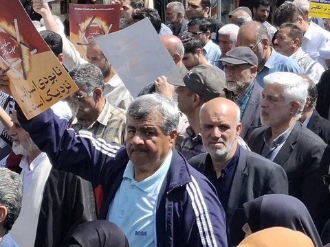 تصاویر/ حضور پرشور مردم کاشان در راهپیمایی روز جهانی قدس