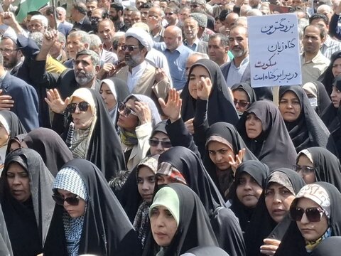 تصاویر/ حضور پرشور مردم کاشان در راهپیمایی روز جهانی قدس