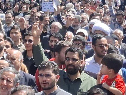 تصاویر/ حضور پرشور مردم کاشان در راهپیمایی روز جهانی قدس