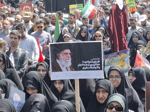 تصاویر/ حضور پرشور مردم کاشان در راهپیمایی روز جهانی قدس