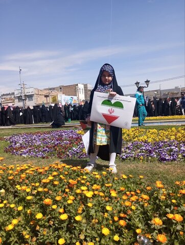 تصاویر/برگزاری راهپیمایی روز قدس با حضور طلاب و مردم غیور شهرستان ساوه