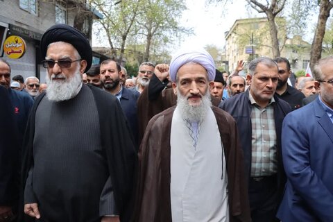 راهپیمایی روز قدس با شکوه هر چه تمام تر در ساری برگزار شد.