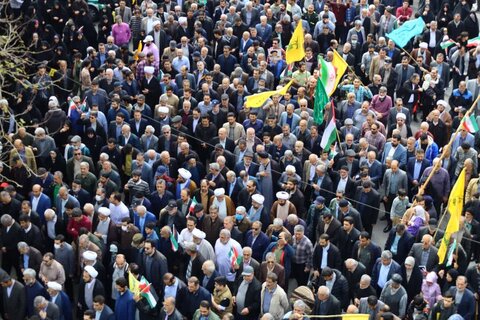 راهپیمایی روز قدس با شکوه هر چه تمام تر در ساری برگزار شد.
