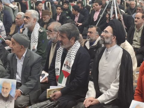 تصاویر/تجمع روز جهانی قدس مردم کاشان