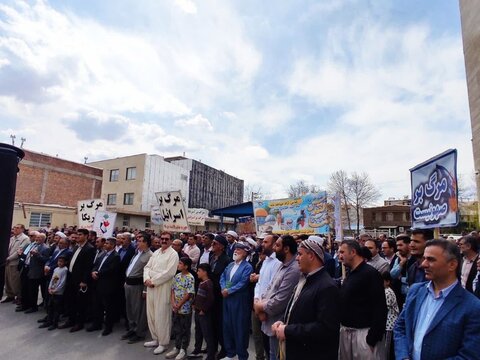 تصاویر/  راهپیمایی روز جهانی قدس در پیرانشهر