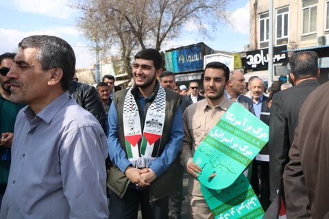 تصاویر/ راهپیمایی روز جهانی قدس در ارومیه