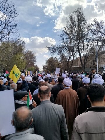 تصاویر/ راهپیمایی روز جهانی قدس در ارومیه